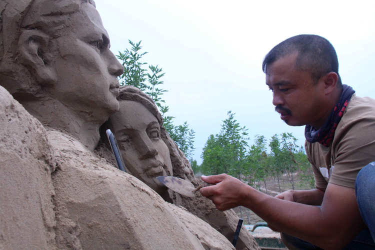 濱州雕塑，打造黃河三角洲最大的沙雕主題公園（組圖）