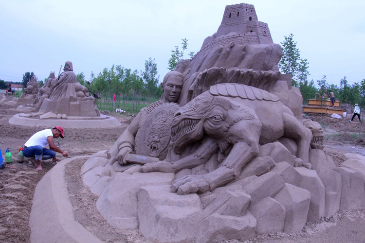 濱州雕塑，打造黃河三角洲最大的沙雕主題公園（組圖）