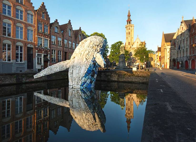 5噸海洋垃圾做成的“鯨魚”雕塑，環(huán)保與藝術(shù)的完美結(jié)合（組圖）