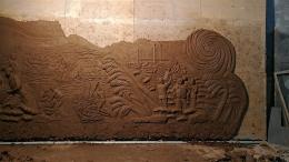 hj4048 大型浮雕——“黃河寧，天下平”_大型浮雕——“黃河寧，天下平”_濱州宏景雕塑有限公司