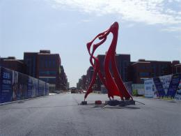 hj1734 不銹鋼雕塑—舞_青島國(guó)際服裝城不銹鋼雕塑、石雕、玻璃鋼雕塑_濱州宏景雕塑有限公司